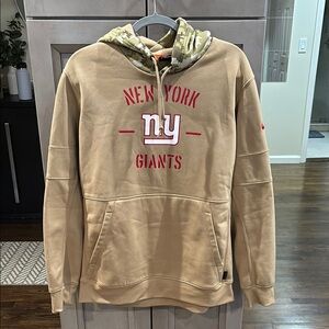 New York Giants Tan Hoodie